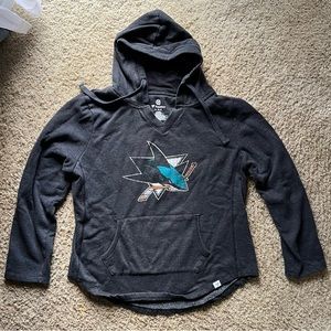 San Jose Sharks Women’s Gray Hoodie